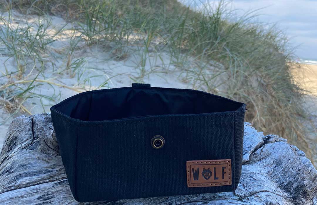 Ensure your dog stays hydrated at the beach with a portable water bowl